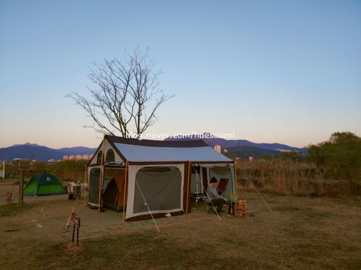  [7번째 캠핑]12월 겨울, 부산 대저캠핑장 A-28 사이트 with 지난 캠핑 이야기