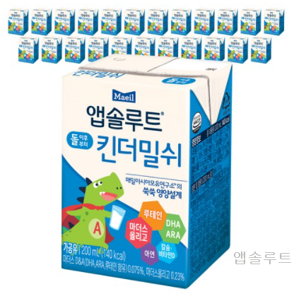 앱솔루트 킨더밀쉬 200ml