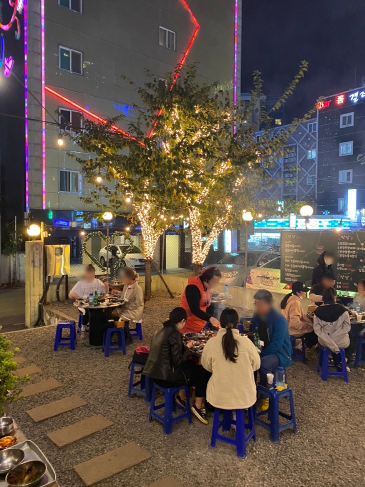  해운대 삼겹살 고기 분위기 맛집 오반장