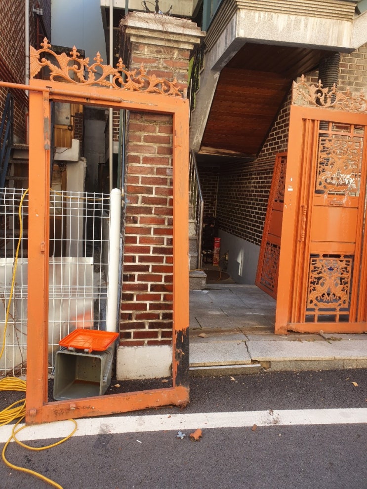  주택 대문수리  대문보수작업