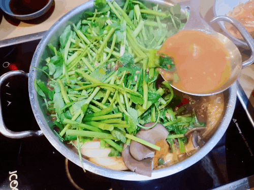  얼큰샤브칼국수*샤브샤브가 먹고 싶을 땐 방이역맛집