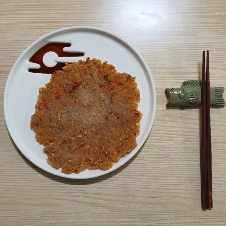  바삭함과 쫄깃함을 한 번에 즐기기, 오징어감자전