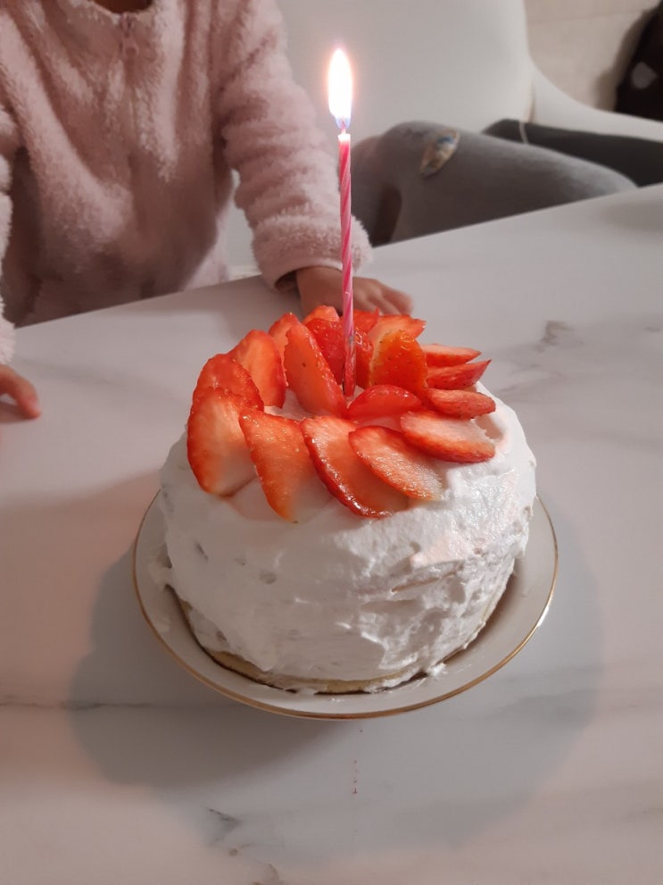 딸기 케이크 만들기 초간단 레시피!
