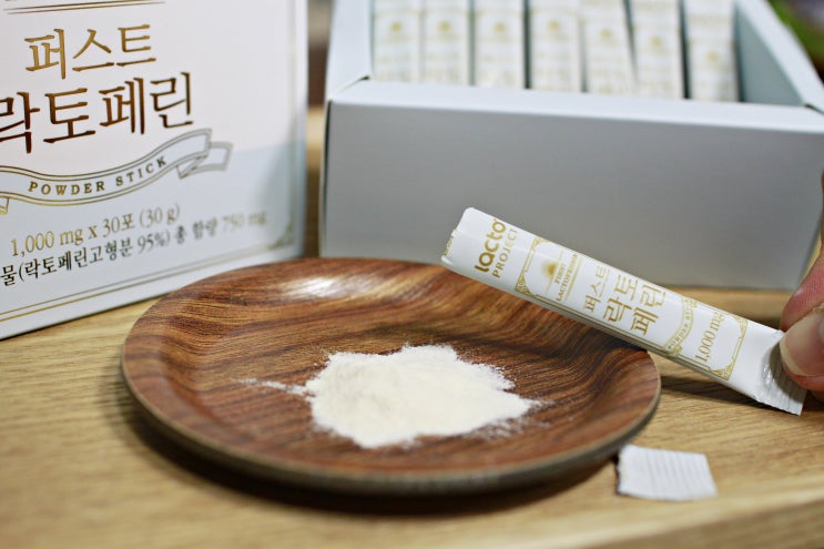  초유단백질 하루1포 퀸즈팜 퍼스트 락토페린
