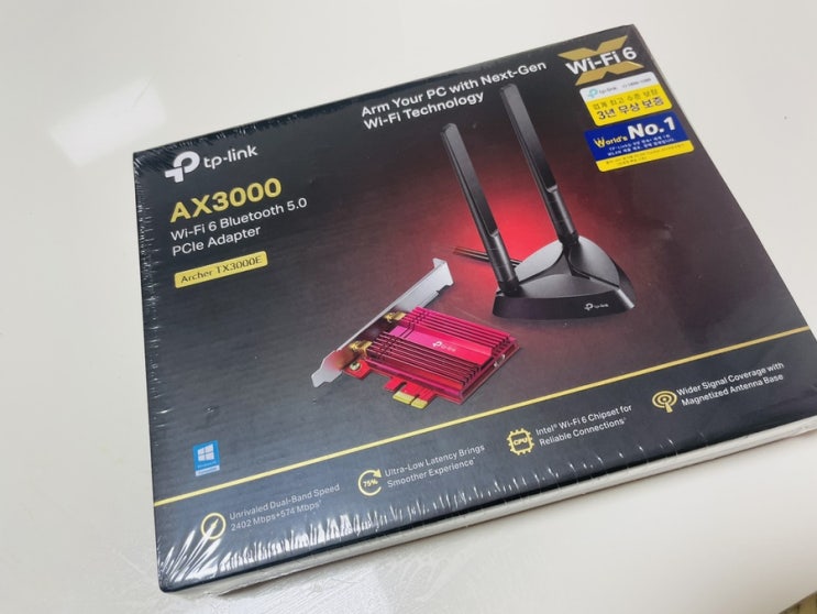  [ 블루투스 무선랜카드 ] 티피링크 TX3000E 설치후기