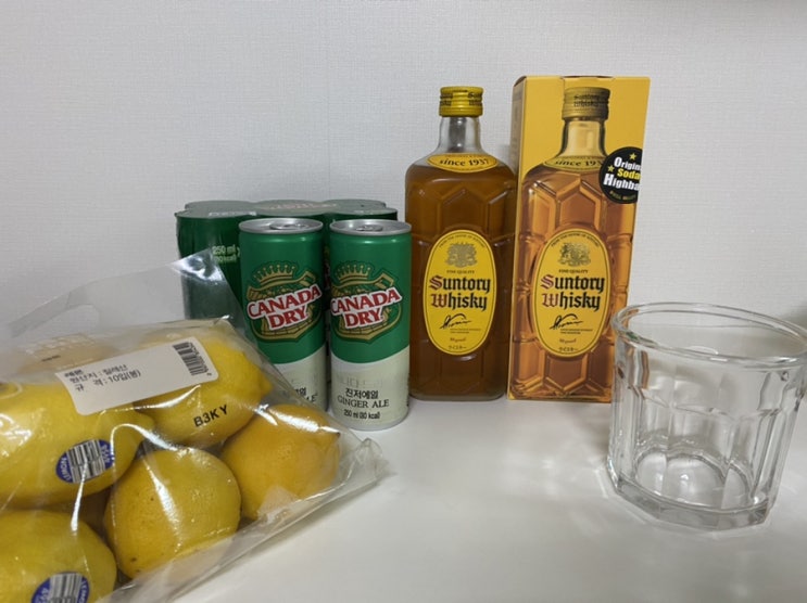  산토리위스키 : 가쿠빈 하이볼 제대로 만들기