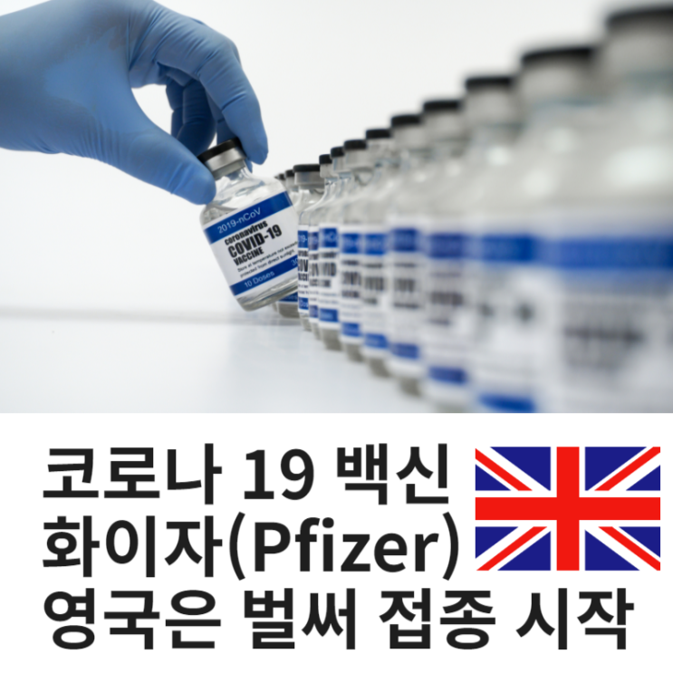 코로나19 백신 화이자(pfizer) 영국은 벌써 접종 시작! 우리나라는??