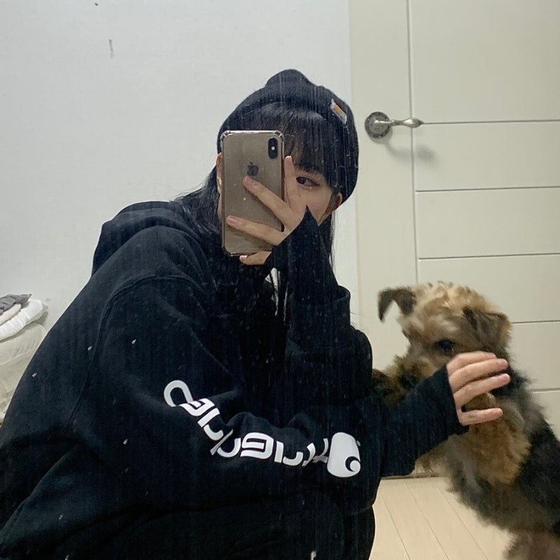 칼하트 비니 CARHARTT 롱비니