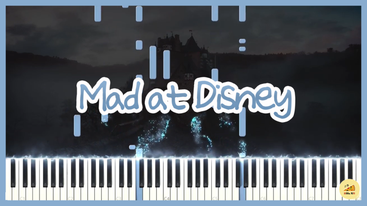  [Salem Ilese - Mad at Disney] (잔잔한 버전) 피아노커버 악보 다운로드