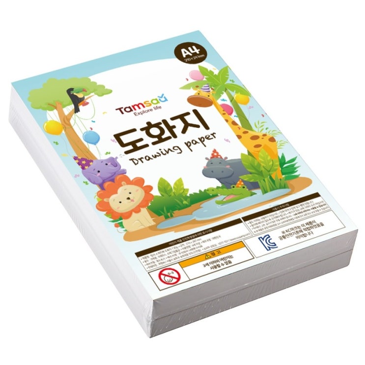  탐사 스케치북 도화지 130g A4, 250매
