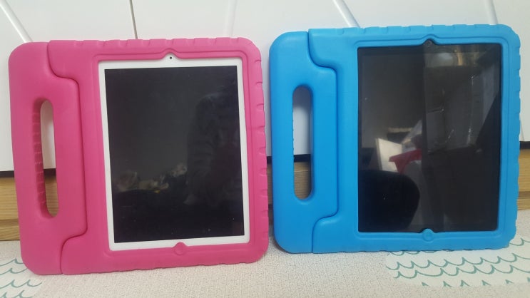  말랑말랑 태블릿pc를 보호하라! 아이패드 갤럭시 탭 어린이용 안전 스냅 케이스