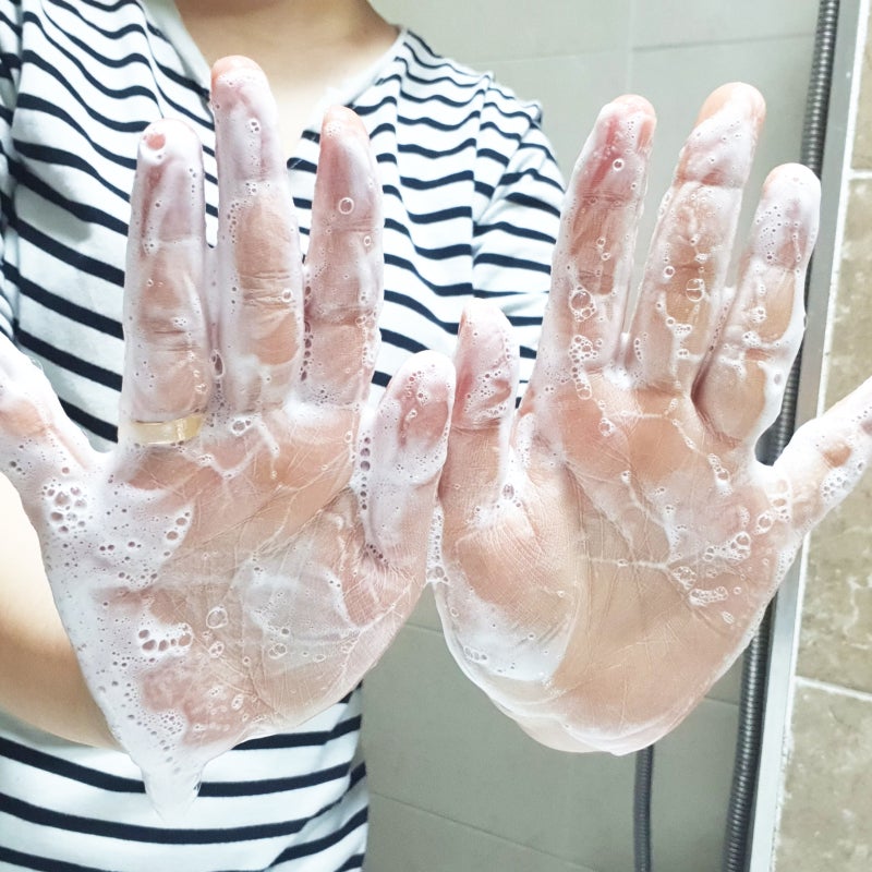 청미정 락토바실러스 바디워시 건조함없이 촉촉하네!