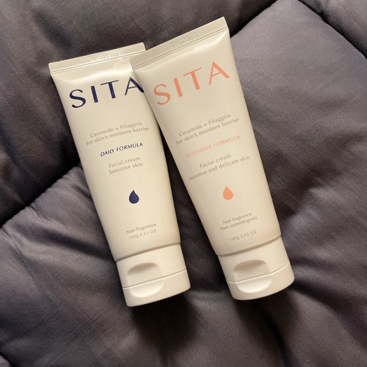 SITA 시타 수분크림 2종 3개월 사용 후기 SITA 시타 수분크림 2종 3개월 사용 후기