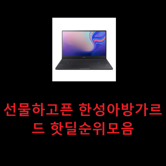 선물하고픈 한성아방가르드 핫딜순위모음