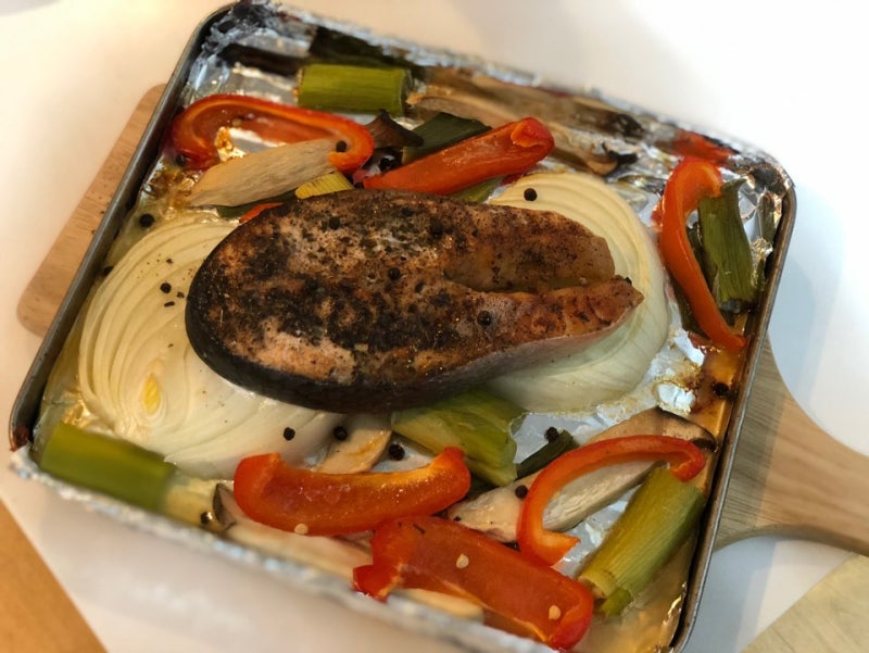 연어 오븐구이 | 초간단 연어 오븐 요리 재료 및 요리방법