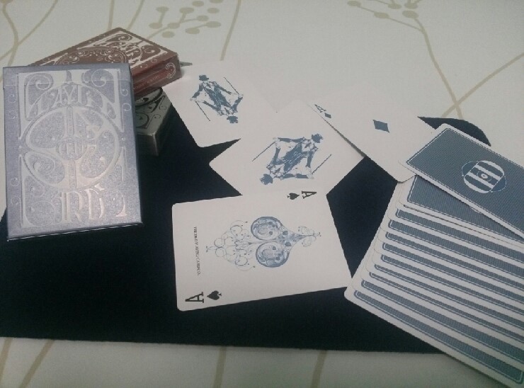  마술(종이)카드 리뷰 - 스앤미 V5 Denim reprint