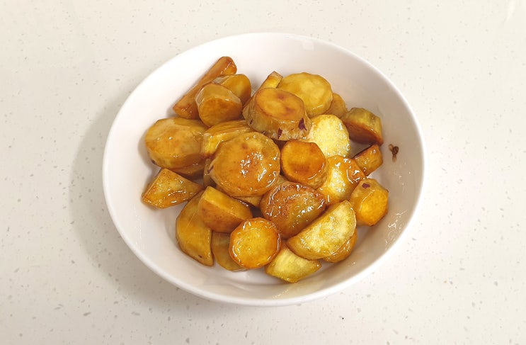  [초간단 레시피]고구마 맛탕_6세 아이 겨울간식