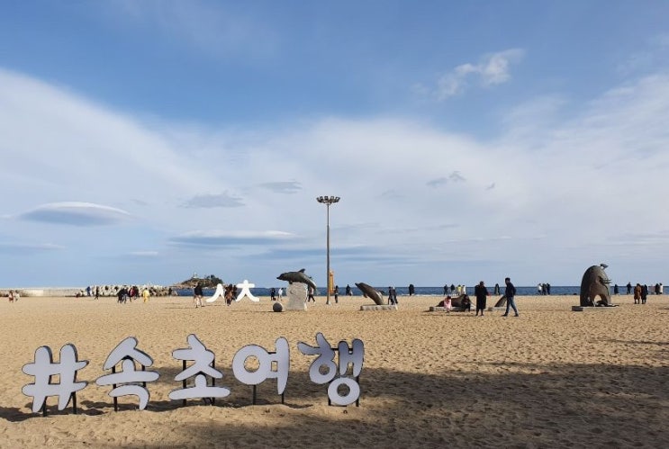  코로나 이전 크리스마스) 뚜벅이 속초 당일치기