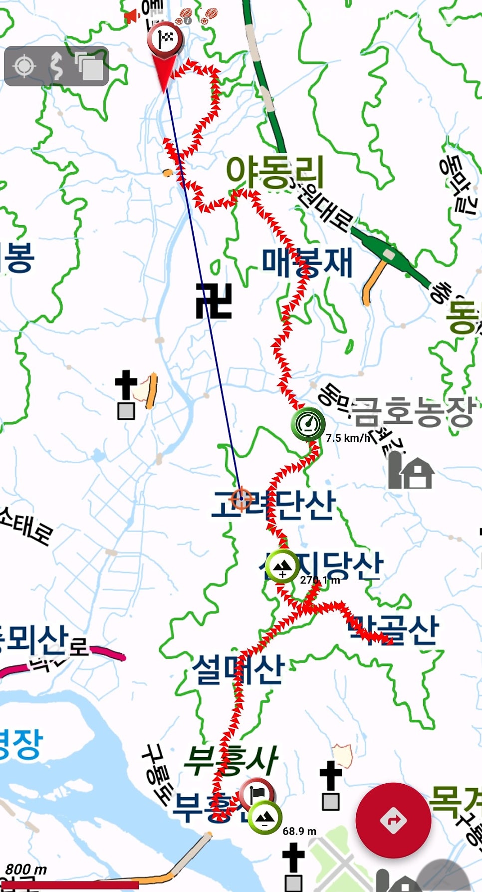 중뫼산 사진 1