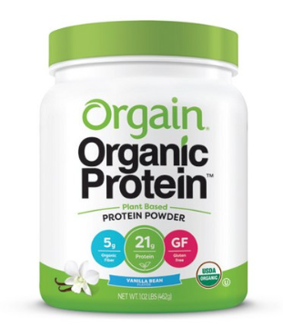 식물성 단백질만으로 단백질 보충이 가능한 올게인 오가닉 플랜트베이스 프로틴파우더 바닐라맛