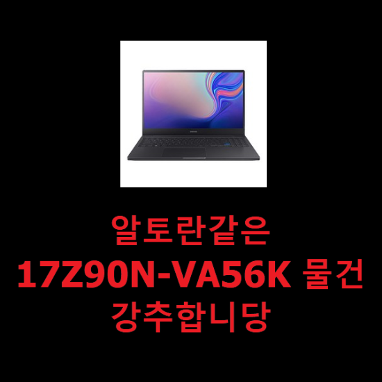 알토란같은 17Z90N-VA56K 물건 강추합니당