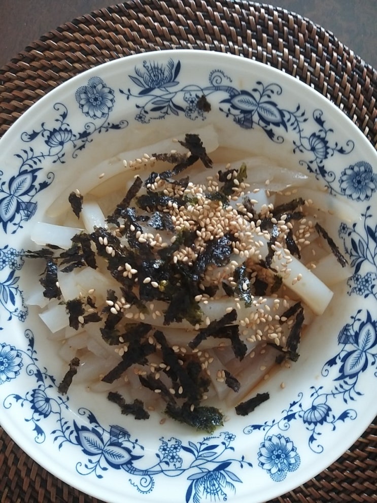  청포묵 쑤는 법, 청포묵 김무침 황금레시피