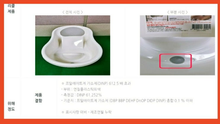  다이소 아기욕조 리콜 사태_설마 우리아이 물건도?? 리콜제품 여기서 확인해보세요.