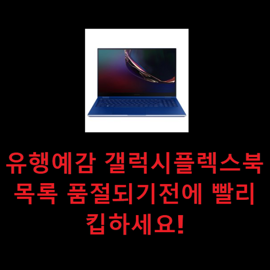 유행예감 갤럭시플렉스북 목록 품절되기전에 빨리 킵하세요!