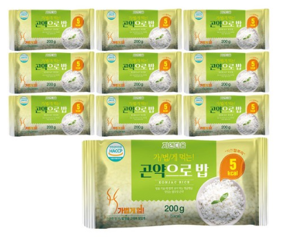  자연다움 곤약으로 밥