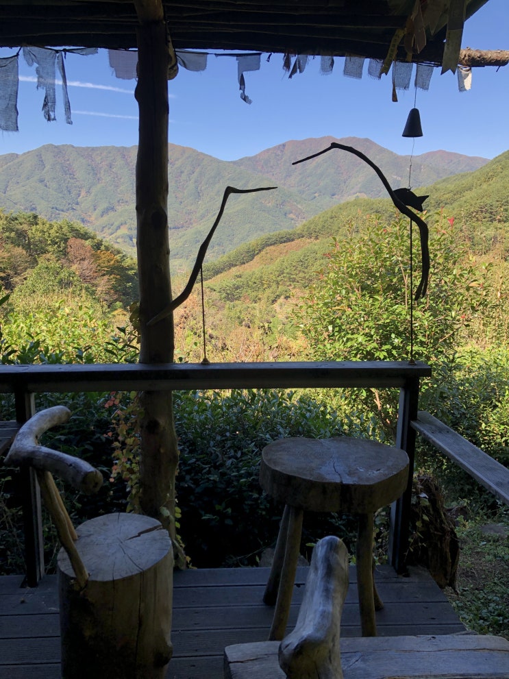  하동 지리산 둘레길 속 하늘호수차밭쉼터 다녀온 기록
