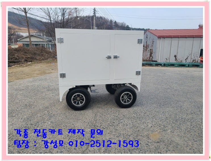  전동카트 전문 기업[ECM] 무선 리모컨 전동카트