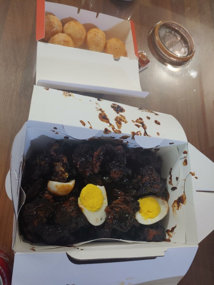  60계치킨 짜파치킨 먹어봤다