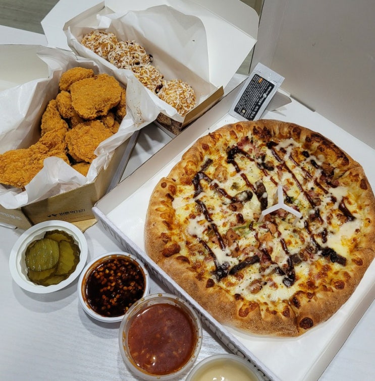  병점 | 피자 치킨 배달맛집 피자나라치킨공주