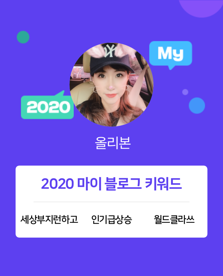  [2020 마이블로그 리포트] 한 눈에 보는 올해 내 블로그 데이터!