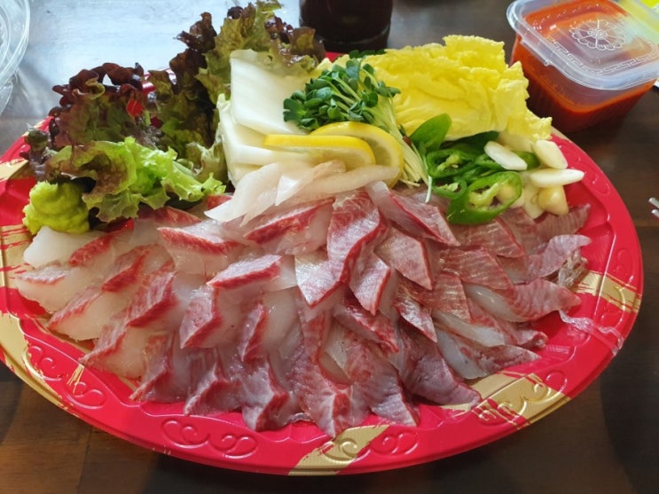  연산동 포장전문 횟집 회뜬날