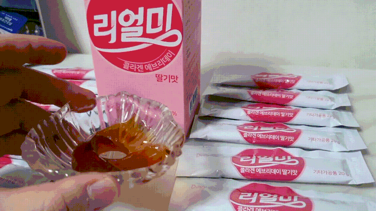 콜라겐 에브리데이 딸기맛 젤리 스틱 후기, 데일리원 콜라겐 에브리데이 딸기맛 젤리 스틱 후기, 데일리원