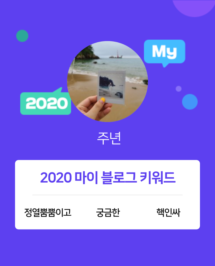  [2020 마이블로그 리포트] 한 눈에 보는 올해 내 블로그 데이터!