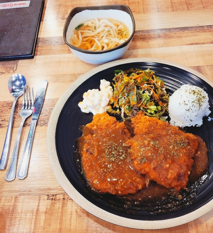  음성 금왕 맛집 멘또롱 돈까스전문점 (feat. 첫눈 내리는 날)