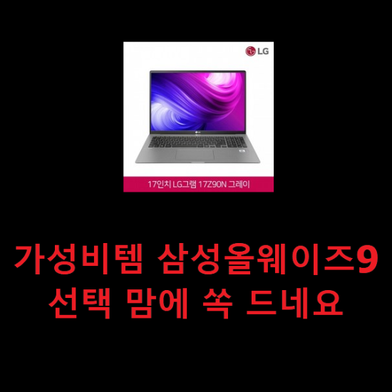 가성비템 삼성올웨이즈9 선택 맘에 쏙 드네요 가성비템 삼성올웨이즈9 선택 맘에 쏙 드네요