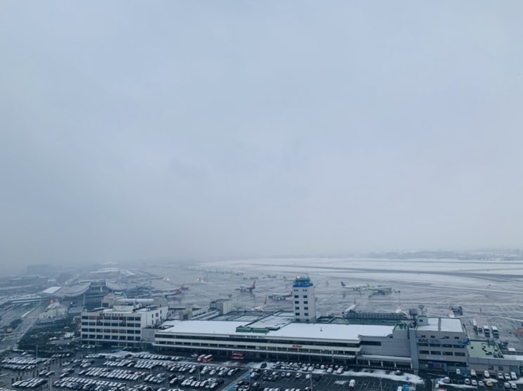  [김포공항] 첫눈과 기다림 (비행기 디아이싱,Deicing)