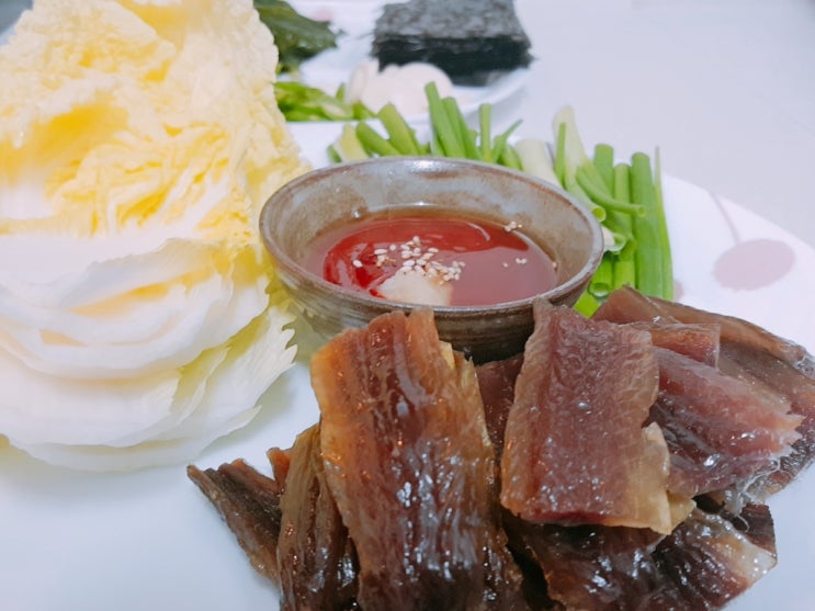  제철 구룡포 과메기 먹는 법과 보관 방법