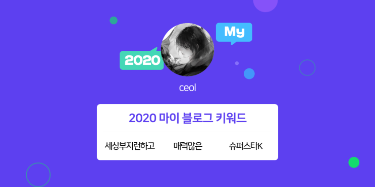  [2020 마이블로그 리포트] 한 눈에 보는 올해 내 블로그 데이터!