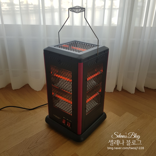  오방난로 유니맥스 UMH-2260BR 전기히터 사진 리뷰 후기