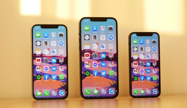  [아이폰] 아이폰12 mini vs 아이폰12 PRO 비교하기