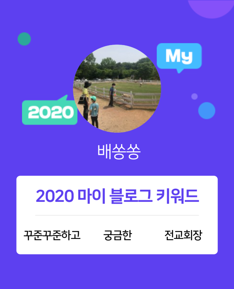  [2020 마이블로그 리포트] 한 눈에 보는 올해 내 블로그 데이터!