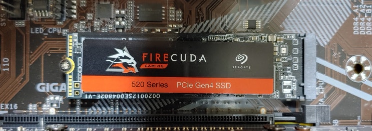 씨게이트 파이어쿠다 520 2TB NVMe PCIe Gen4 M.2 SSD 성능 후기 리뷰 씨게이트 파이어쿠다 520 2TB NVMe PCIe Gen4 M.2 SSD 성능 후기 리뷰