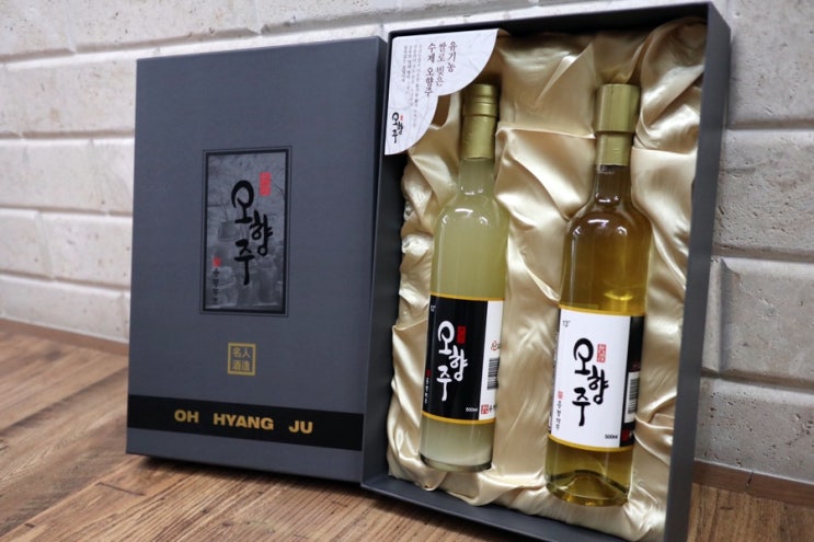  전통주 추천 용봉주조 오향주 부모님 선물로 제격