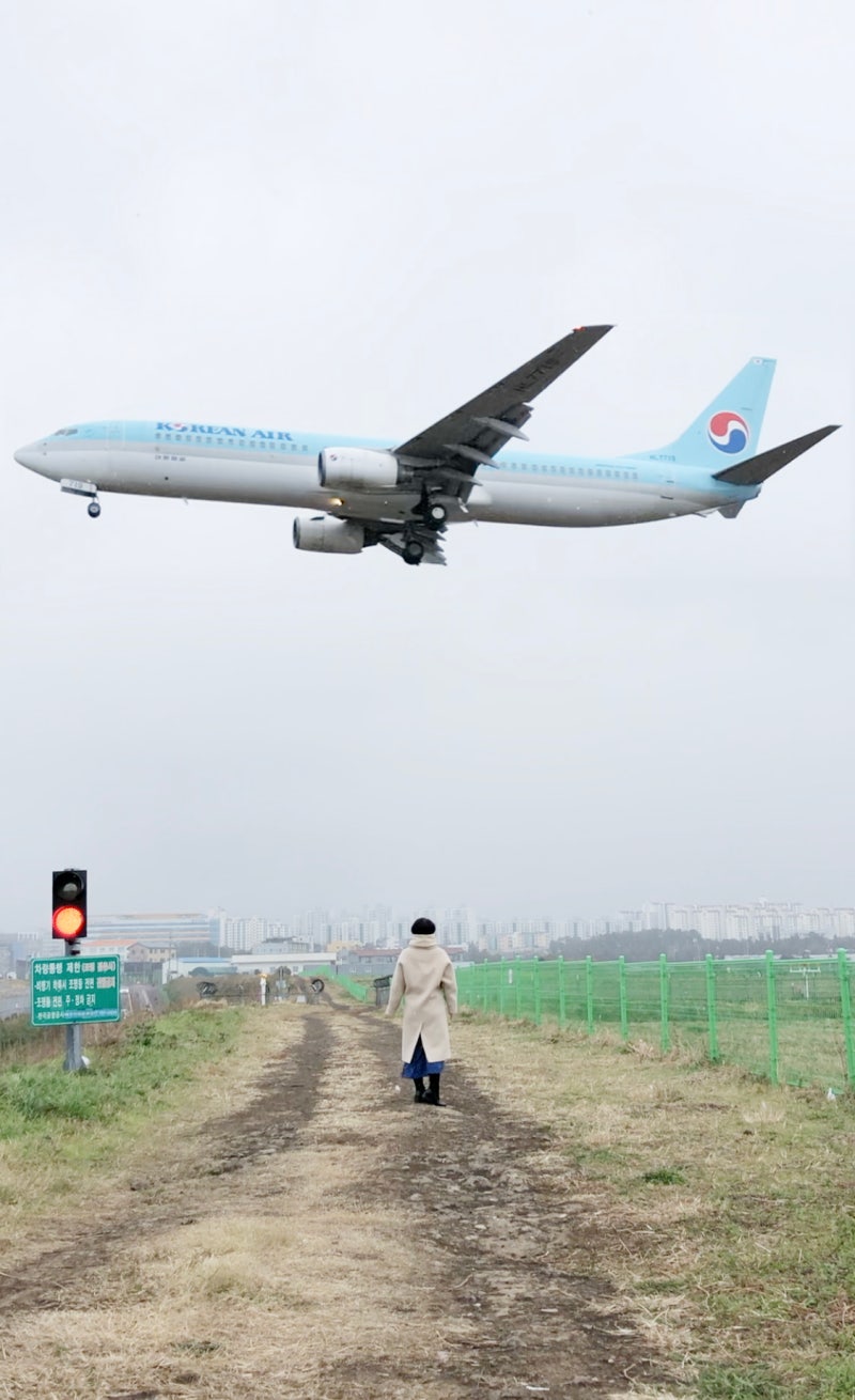 제주도 비행기 사진 스팟