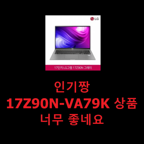 인기짱 17Z90N-VA79K 상품 너무 좋네요