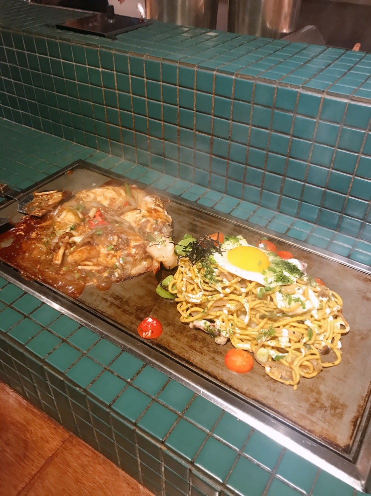 오코노미야끼랑 야끼소바 먹고싶으면 가로수길로~~~